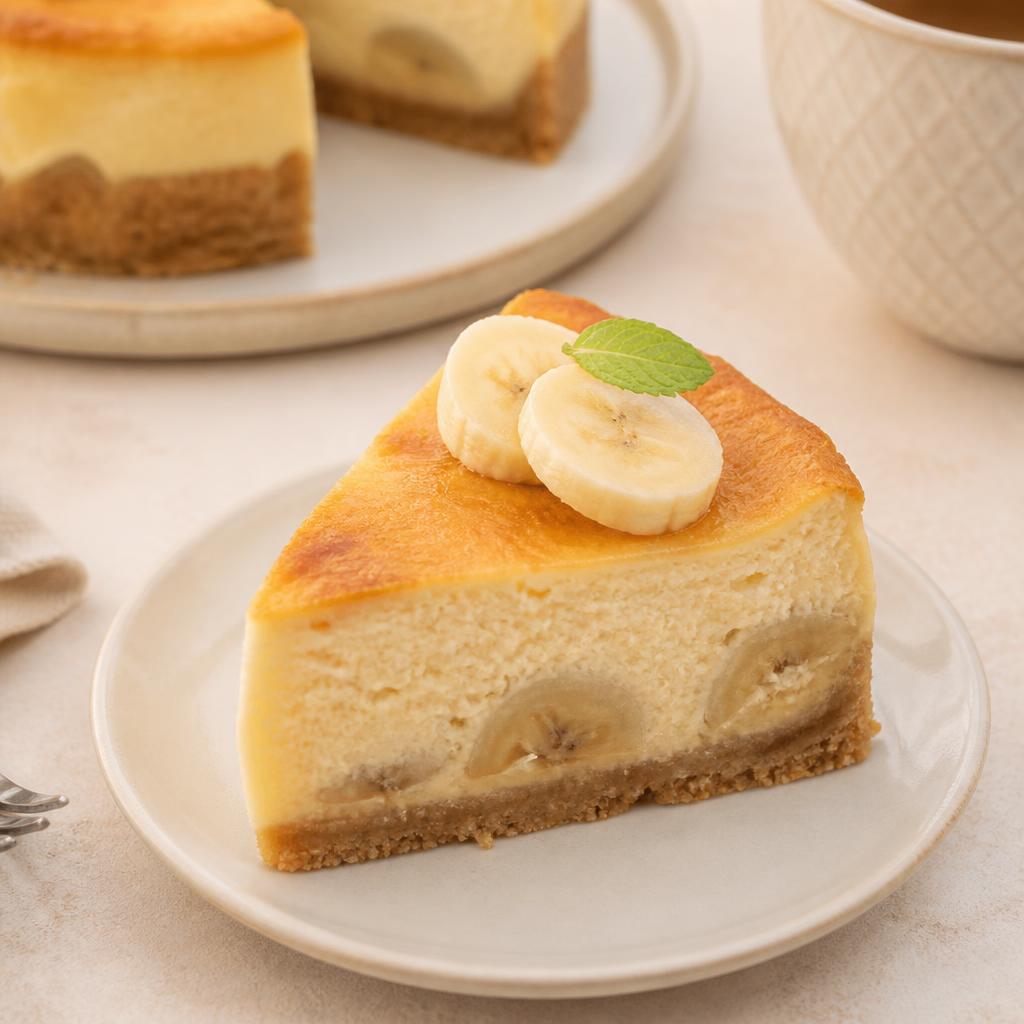 Banana Cheese Cake from Moffa bakery